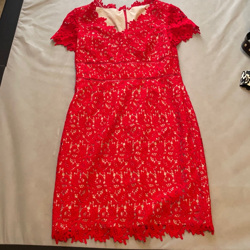 Beautiful red dress